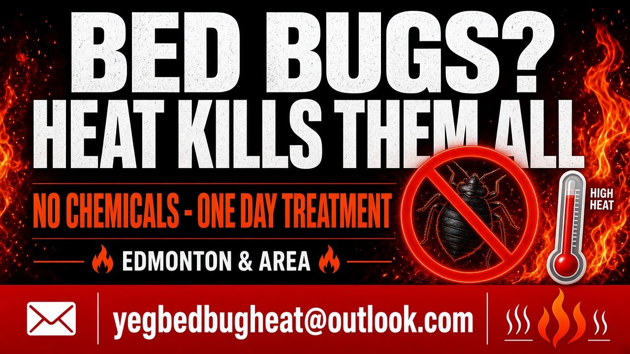 YEG Bed Bugs β Heat Treatment in Edmonton and area